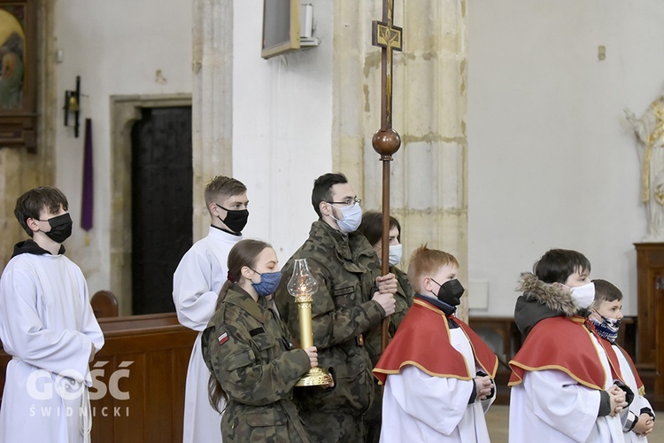 Droga Krzyżowa ze Związkiem Strzeleckim Oddział Strzegom