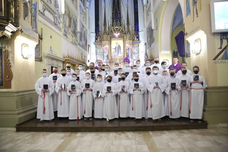 Błogosławieństwo lektorów w Szczepanowie