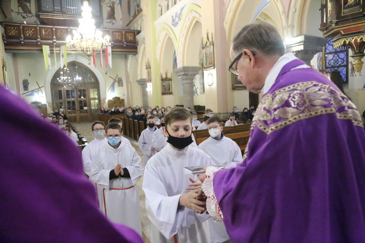 Błogosławieństwo lektorów w Szczepanowie