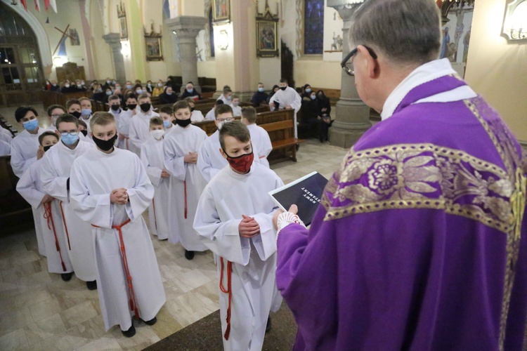 Błogosławieństwo lektorów w Szczepanowie