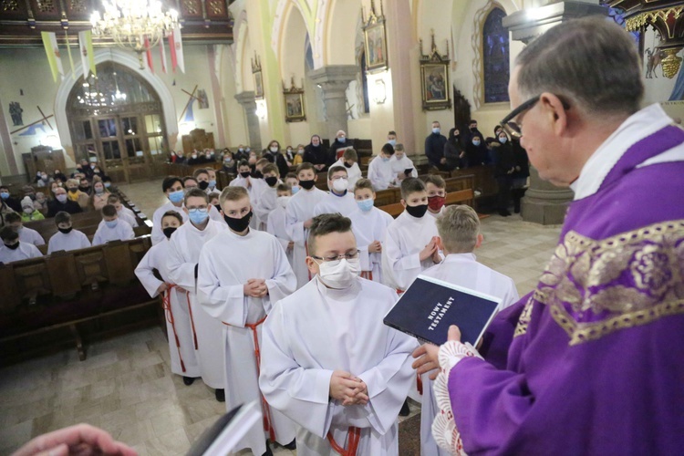 Błogosławieństwo lektorów w Szczepanowie