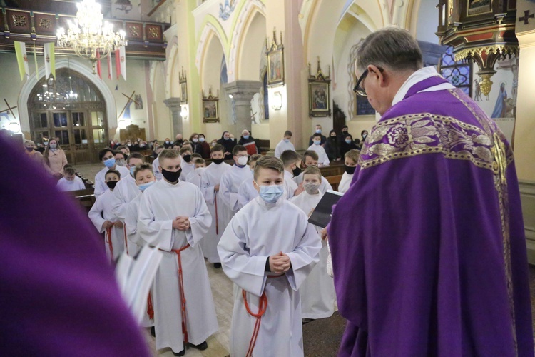 Błogosławieństwo lektorów w Szczepanowie