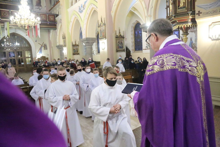 Błogosławieństwo lektorów w Szczepanowie