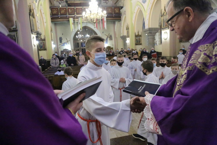 Błogosławieństwo lektorów w Szczepanowie