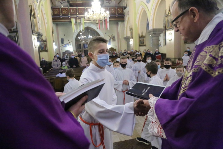 Błogosławieństwo lektorów w Szczepanowie