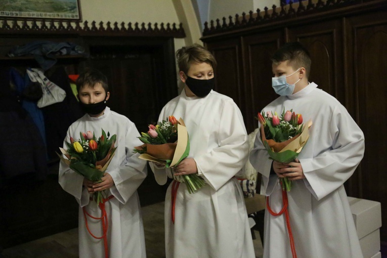 Błogosławieństwo lektorów w Szczepanowie