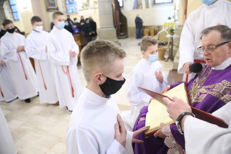 Błogosławieństwo lektorów w Szczepanowie