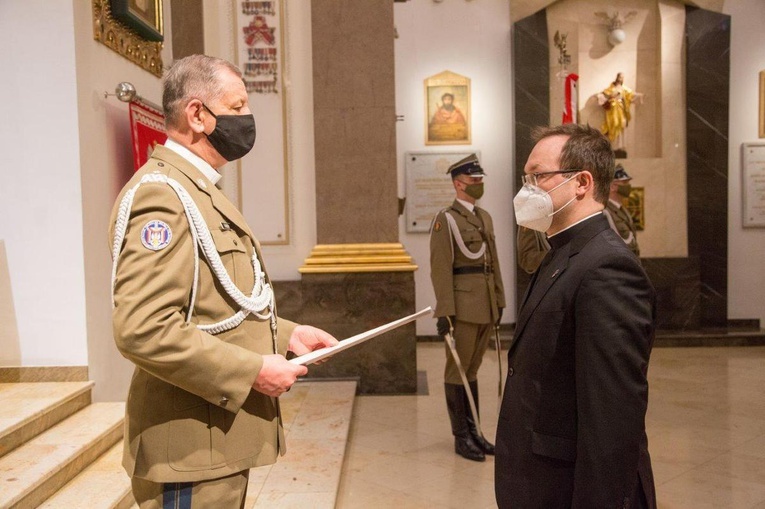 Warszawa. Patent oficerski przyznany