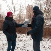 ▲	Oficjalne przekazanie terenu wykonawcy projektu.