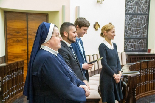 Dyplomy dla nowych organistów