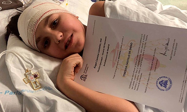 Teresita marzyła o tym, by zostać misjonarką, aby – jak mówiła – jak najwięcej dzieci doprowadzić do Jezusa. Zmarła 7 marca. Pochowano ją z jej krzyżem misyjnym.