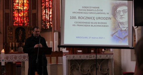 100. rocznica urodzin ks. Franciszka Blachnickiego we Wrocławiu