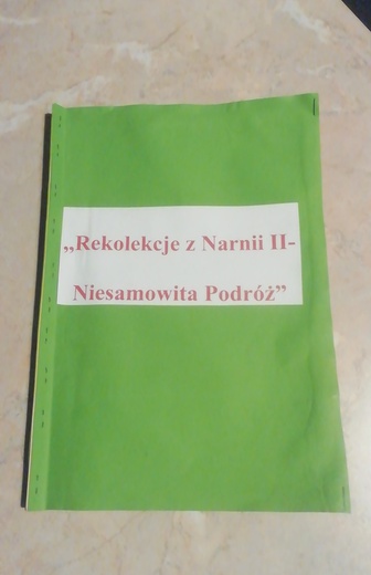 Rysunki i relacje z rekolekcji