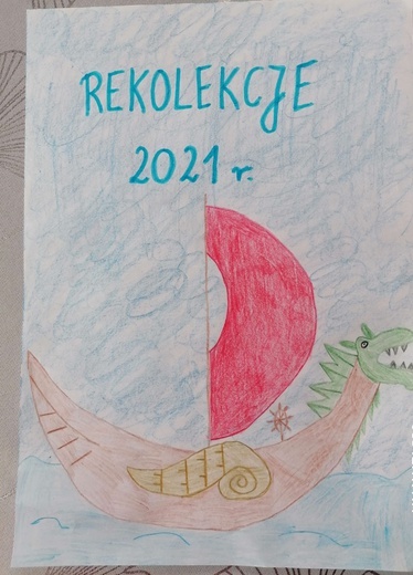 Rysunki i relacje z rekolekcji