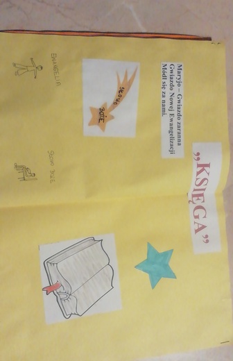 Rysunki i relacje z rekolekcji