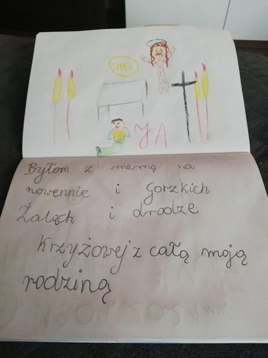 Rysunki i relacje z rekolekcji