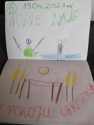 Rysunki i relacje z rekolekcji