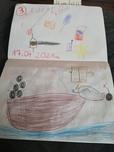 Rysunki i relacje z rekolekcji