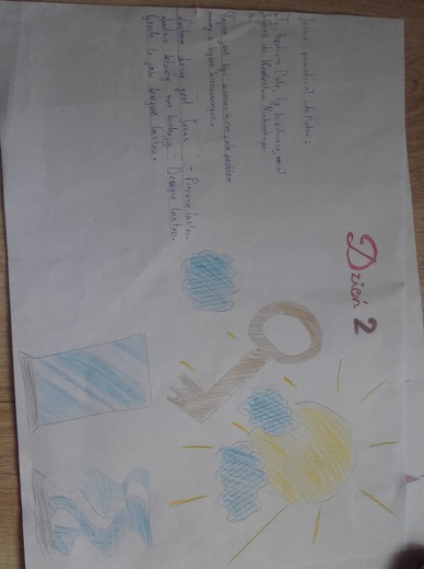 Rysunki i relacje z rekolekcji