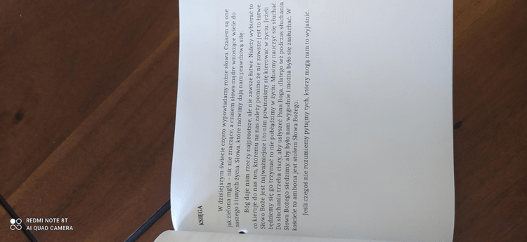 Rysunki i relacje z rekolekcji