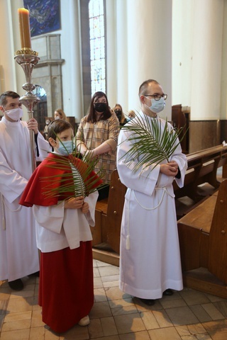 Niedziela Palmowa w katowickiej katedrze