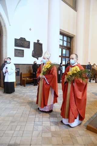 Niedziela Palmowa w katowickiej katedrze