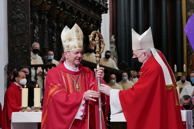 Ingres abp. Wojdy do archikatedry oliwskiej