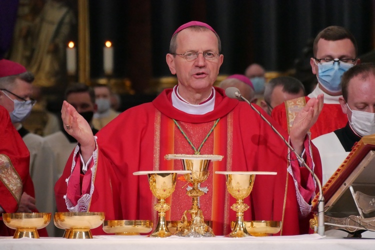 Ingres abp. Wojdy do archikatedry oliwskiej