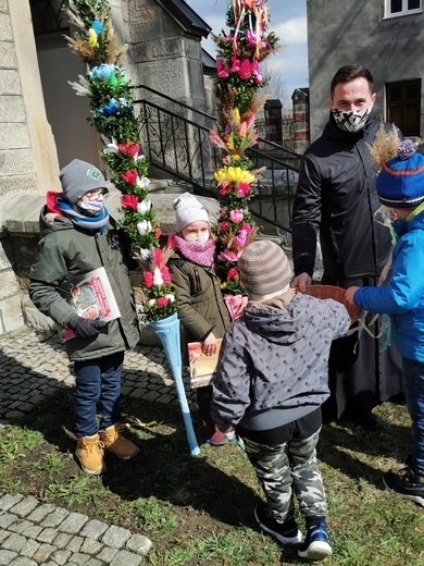 Niedziela Palmowa w Ciężkowicach