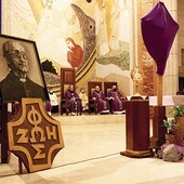 Jubileuszowe dziękczynienie w sanktuarium św. Jana Pawła II.