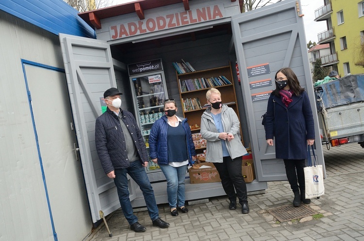 Otwarcie Jadłodzielni i Książkodzielni w Kluczborku