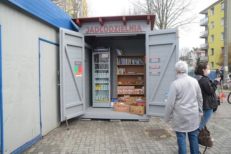 Otwarcie Jadłodzielni i Książkodzielni w Kluczborku