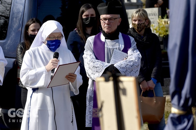 Uroczystości pogrzebowe niepokalanki - s. Danieli Myszki