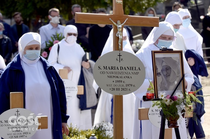 Uroczystości pogrzebowe niepokalanki - s. Danieli Myszki