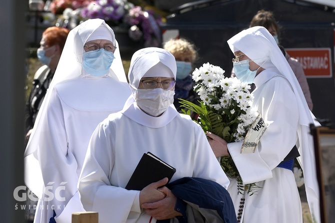 Uroczystości pogrzebowe niepokalanki - s. Danieli Myszki