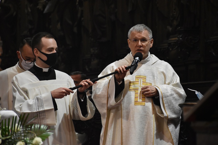 Wielki Czwartek 2021 w archikatedrze wrocławskiej