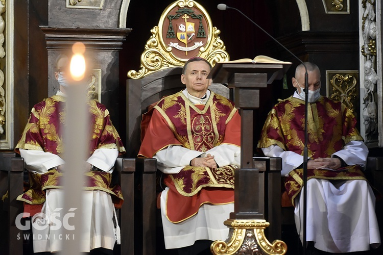 Liturgia Męki Pańskiej w świdnickiej katedrze