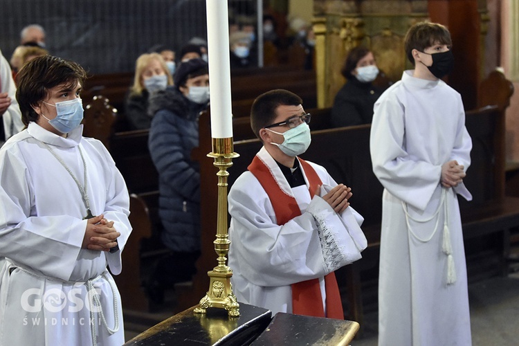 Liturgia Męki Pańskiej w świdnickiej katedrze