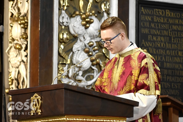 Liturgia Męki Pańskiej w świdnickiej katedrze