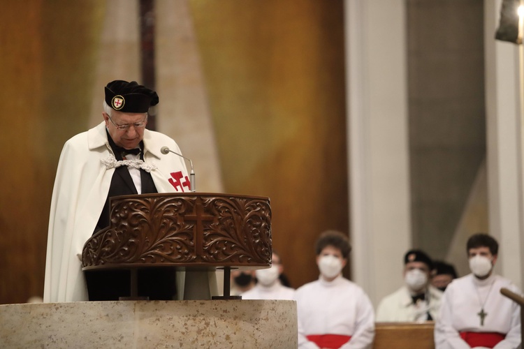 Liturgia Męki Pańskiej w katowickiej katedrze.