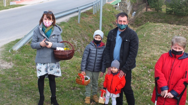 Święcenie pokarmów w Borowej k. Pilzna