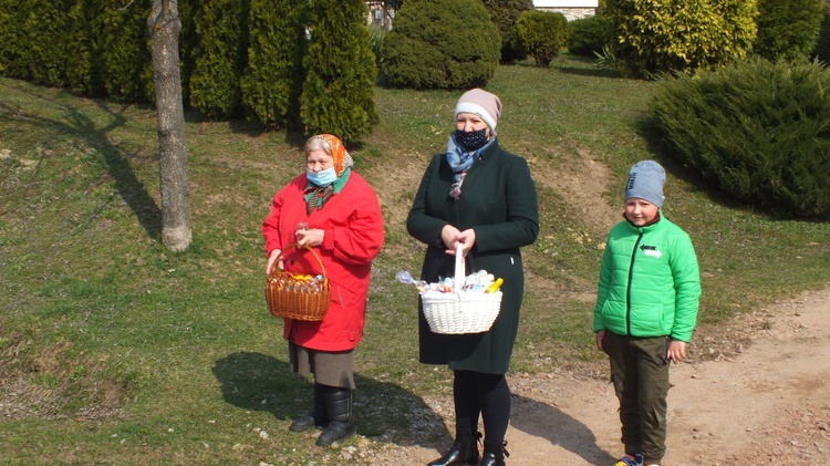 Święcenie pokarmów w Borowej k. Pilzna