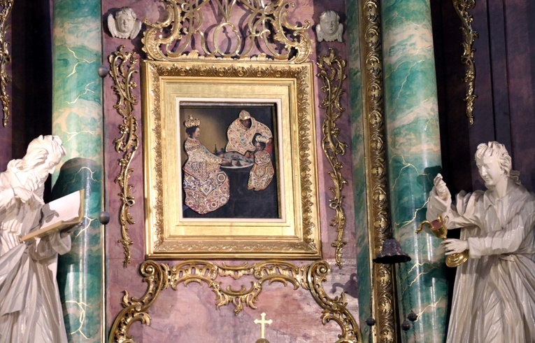 Łaskami słynący obraz Matki Bożej Świętorodzinnej w Studziannie.