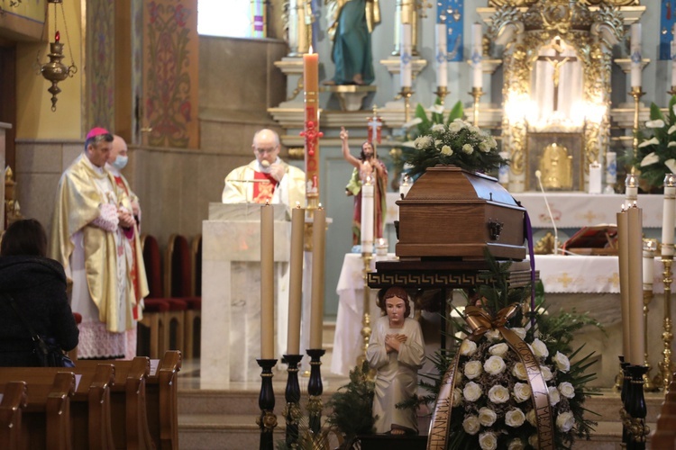 Pogrzeb ks. Stanisława Byrdziaka w Czańcu