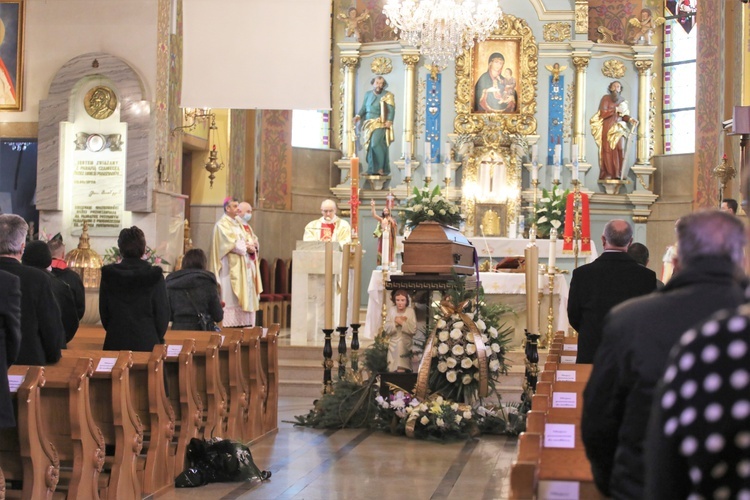 Pogrzeb ks. Stanisława Byrdziaka w Czańcu