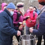 Msza św. przy kaplicy Jezusa Miłosiernego na Klimasce w Beskidzie Małym