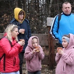 Msza św. przy kaplicy Jezusa Miłosiernego na Klimasce w Beskidzie Małym