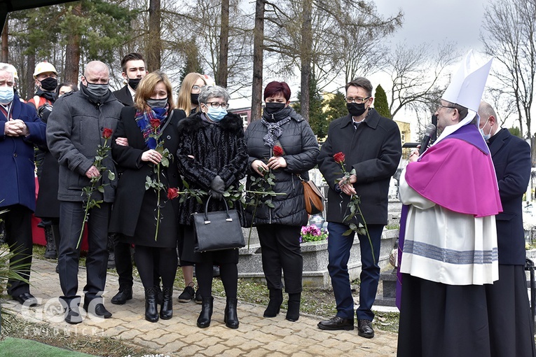 Pogrzeb Kazimierza Regmunta, brata bp. Stefana z diecezji zielonogórsko-gorzowskiej