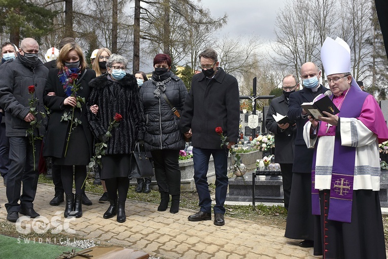 Pogrzeb Kazimierza Regmunta, brata bp. Stefana z diecezji zielonogórsko-gorzowskiej