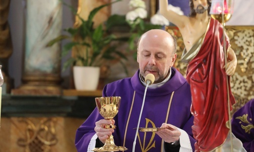 Eucharystii przewodniczył proboszcz ks. dr hab. Leszek Łysień.
